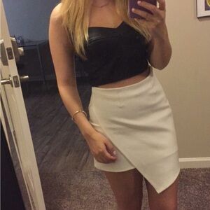 Elegant White Women's Skirt